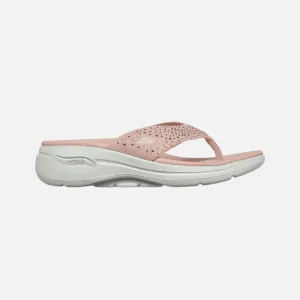 Skechers Go Walk Arch Fit Sandal-Daz Women's Slide -Rose