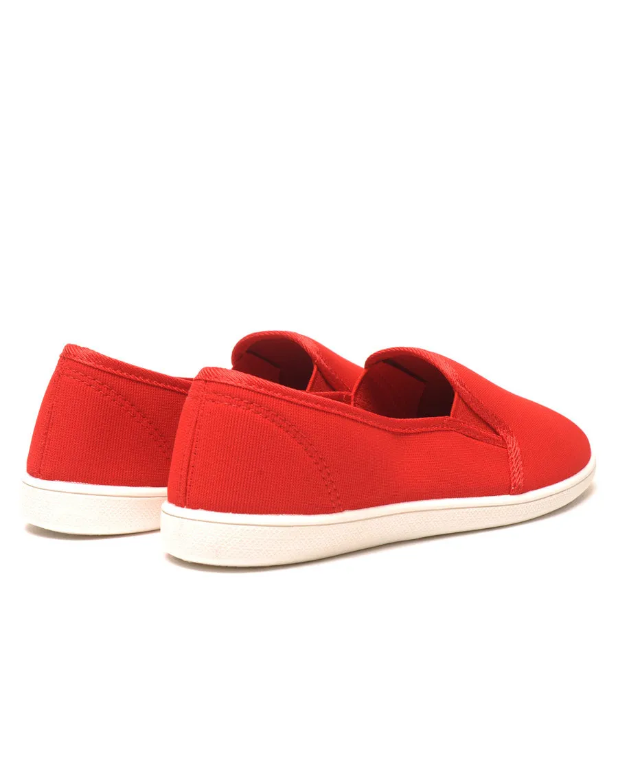Slipper rouge légères et confortables