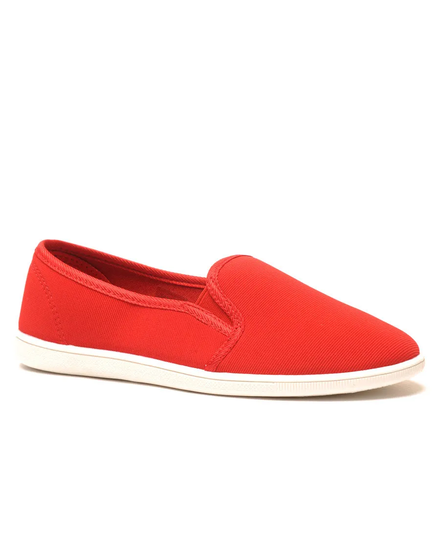 Slipper rouge légères et confortables
