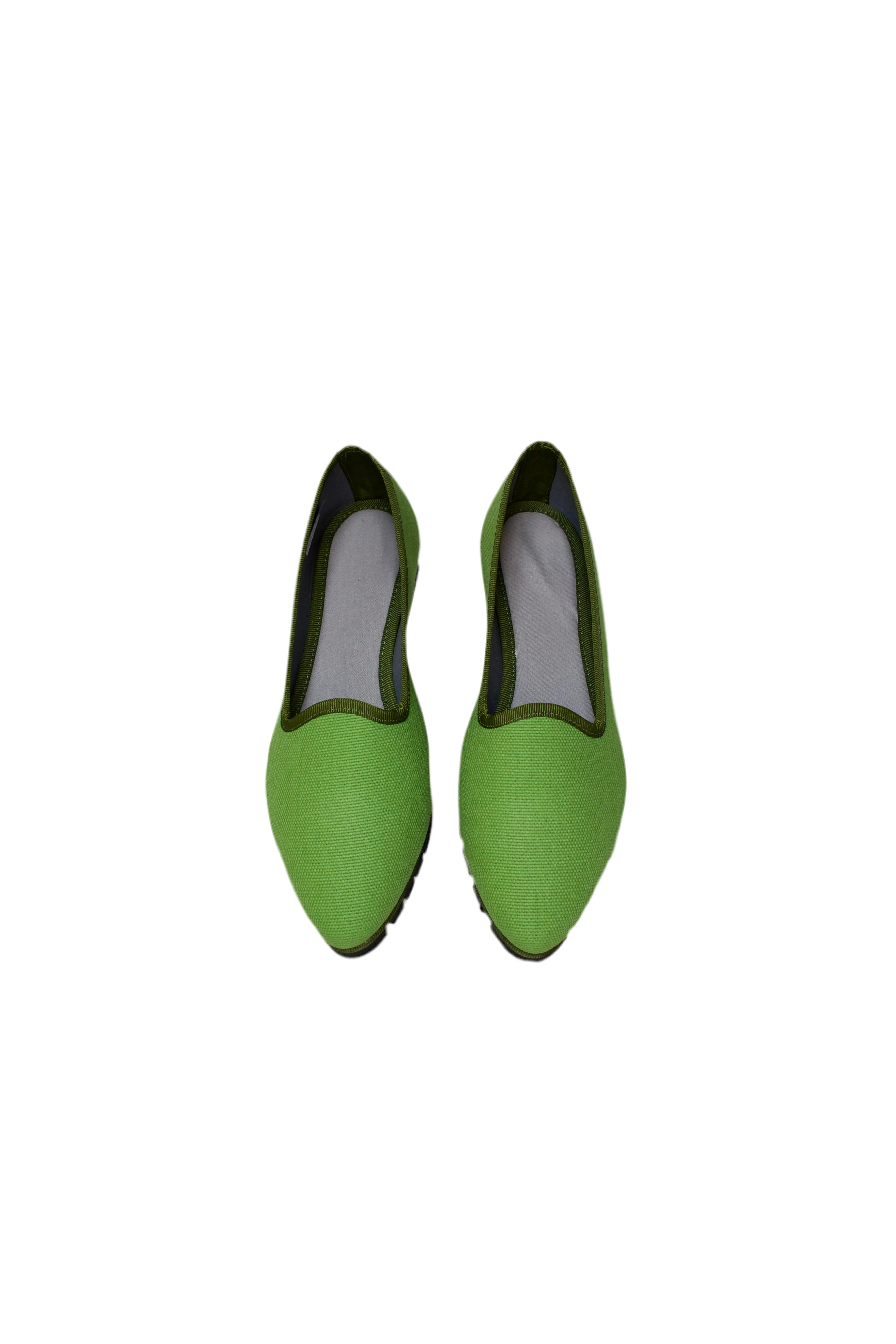 Slippers Lona Verde