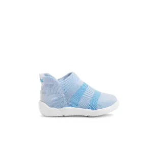 Snuggies Mesh Kid Blue Sole White