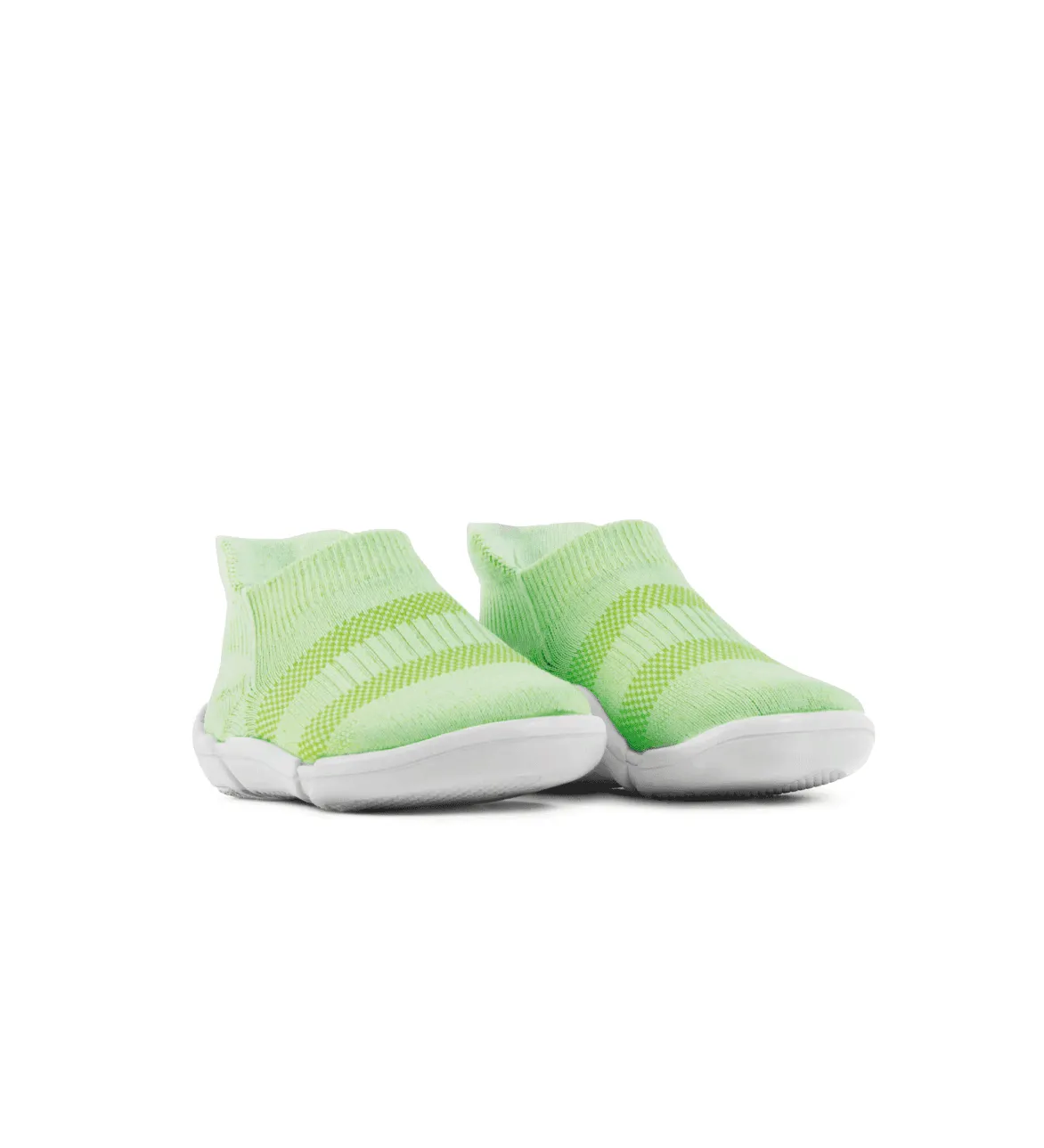 Snuggies Mesh Kid Green Sole White
