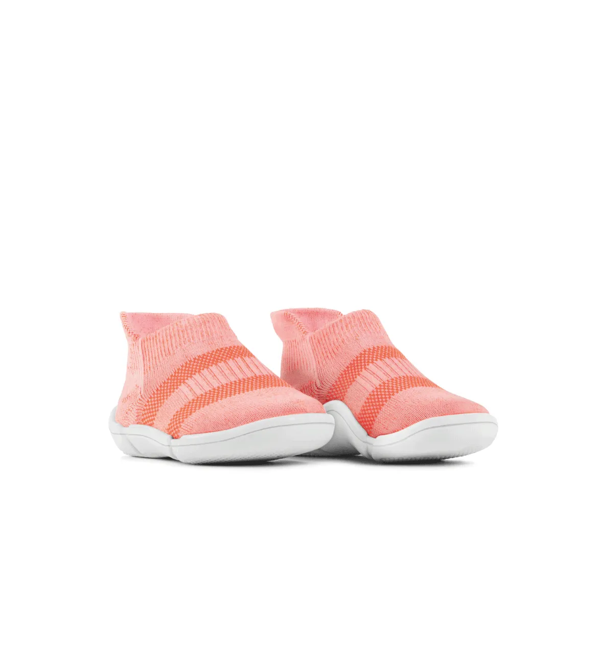 Snuggies Mesh Kid Orange Sole White