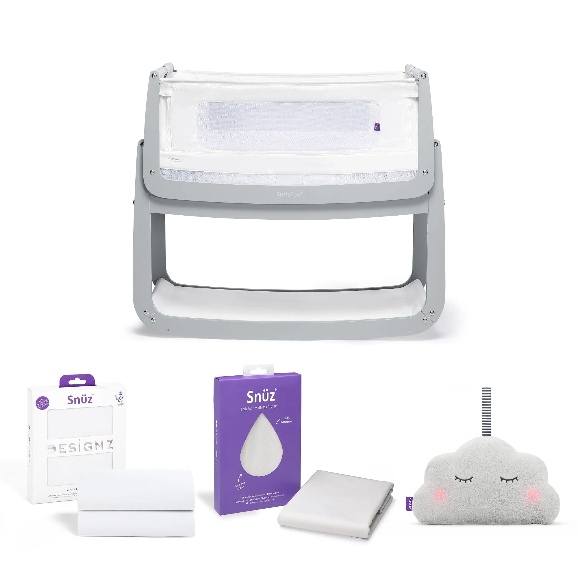 SnuzPod 4 Starter Bundle - Dove Grey
