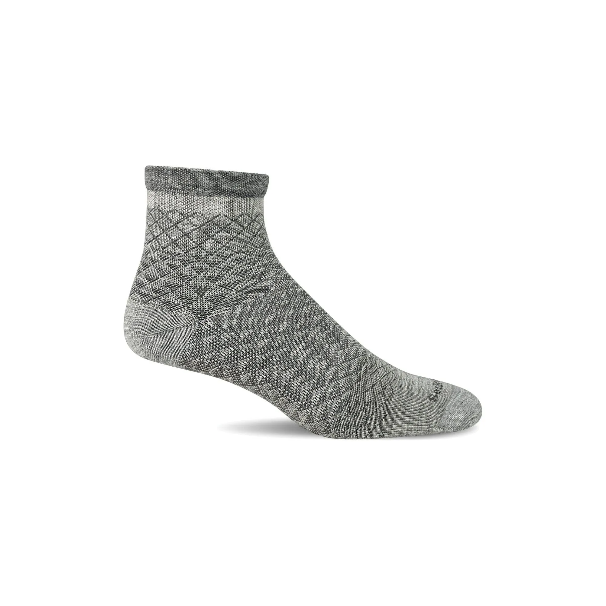 Sockwell Womens Plantar Ease Firm Compression Micro Socks