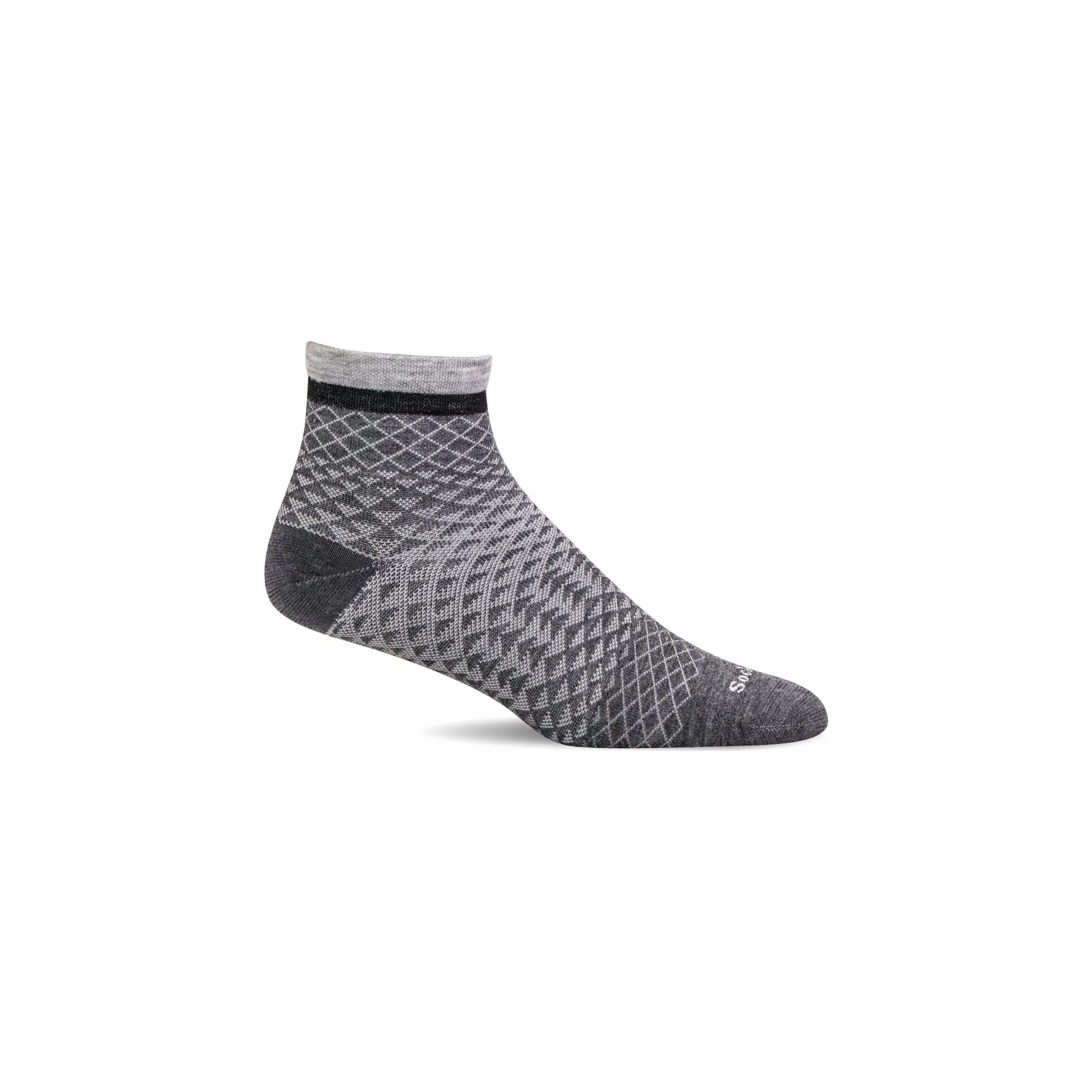 Sockwell Womens Plantar Ease Firm Compression Micro Socks