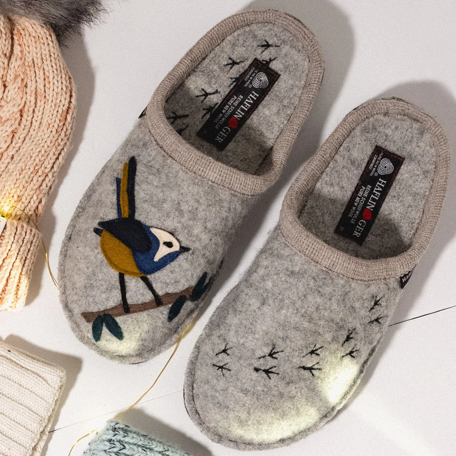 SONGBIRD - LIGHT GREY - WOOL