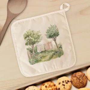 Spring Laundry Line - Cotton Pot Holder