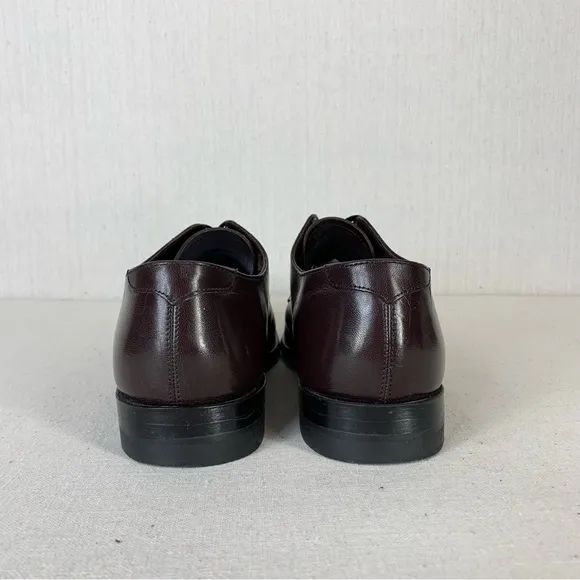 Stacy Adams~Men's Madison Cap Toe Mahogany Oxford~Sz‎ 10.5