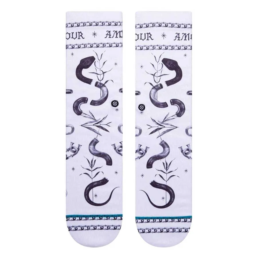 Stance Women's Amour Crew Sock White