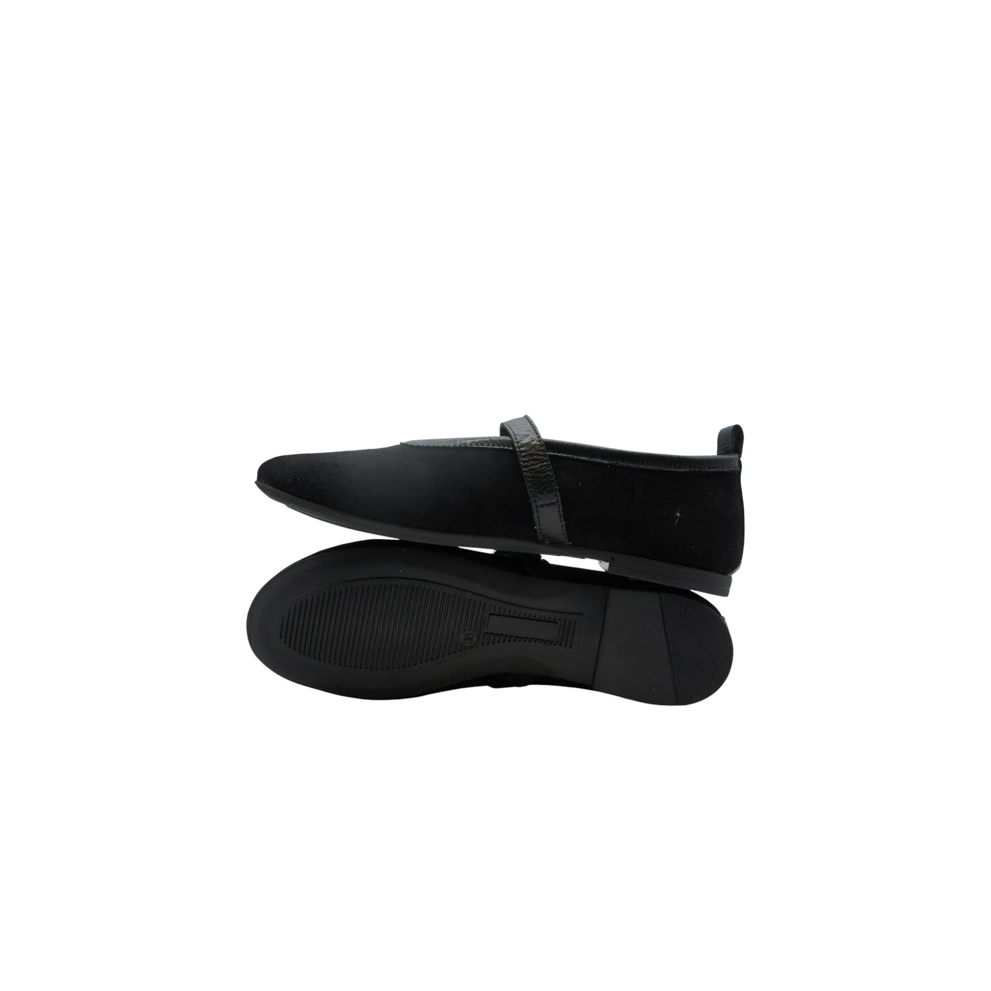 Suede Ballerina D790