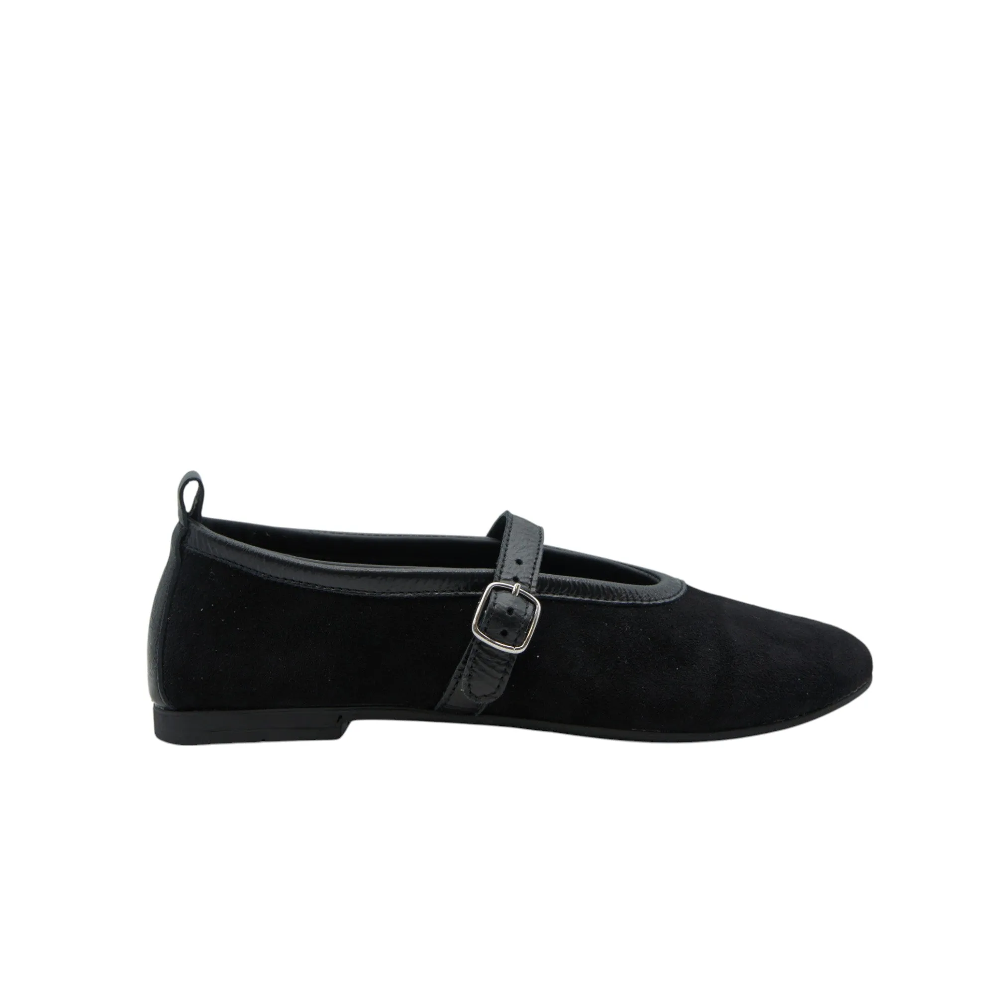 Suede Ballerina D790