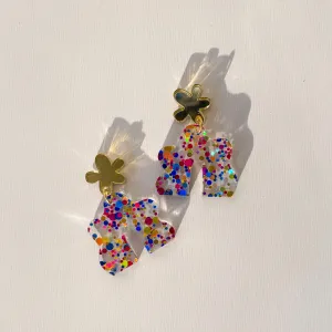 Sunnie Flower Blob Arch-Confetti
