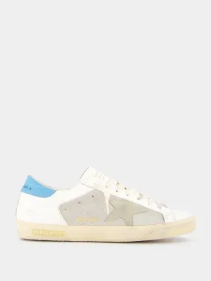 Super Star Perforated Detailing Leather Sneakers