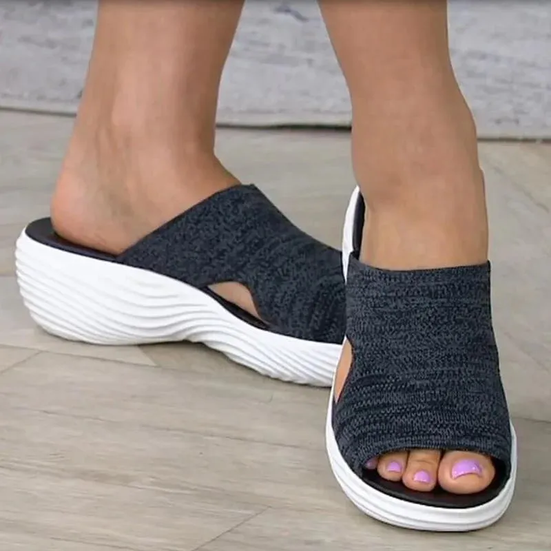 Tania - Sandales stretch orthopédiques pour femmes