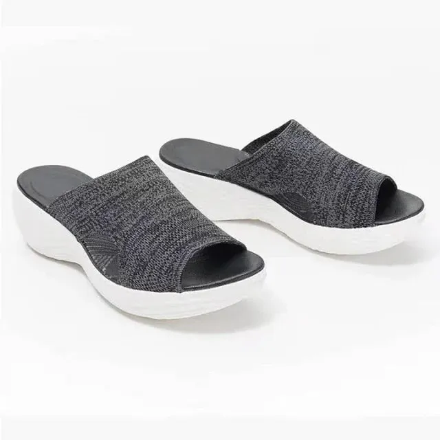 Tania - Sandales stretch orthopédiques pour femmes