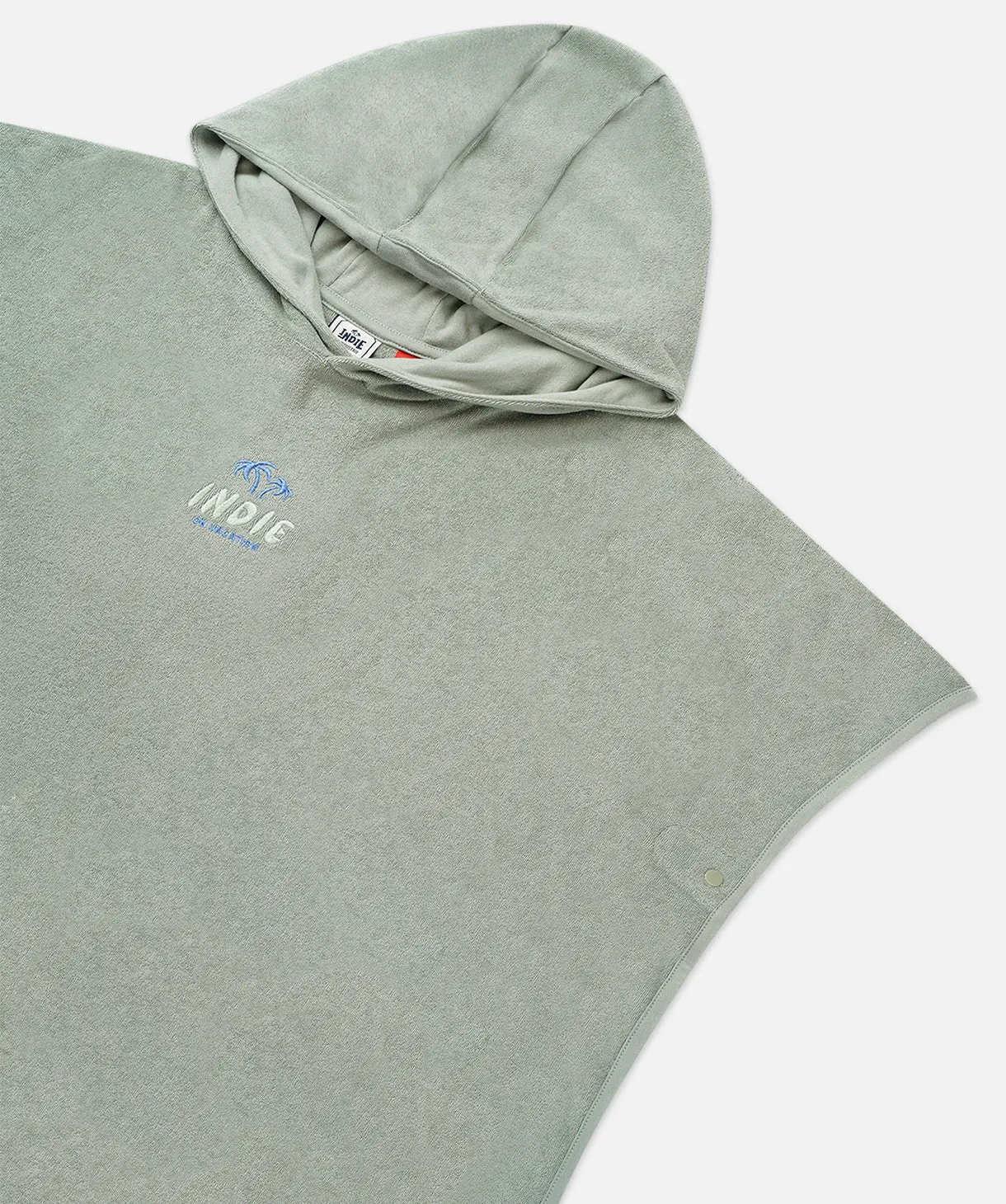 The Bower Hodded Towel - Sea Green