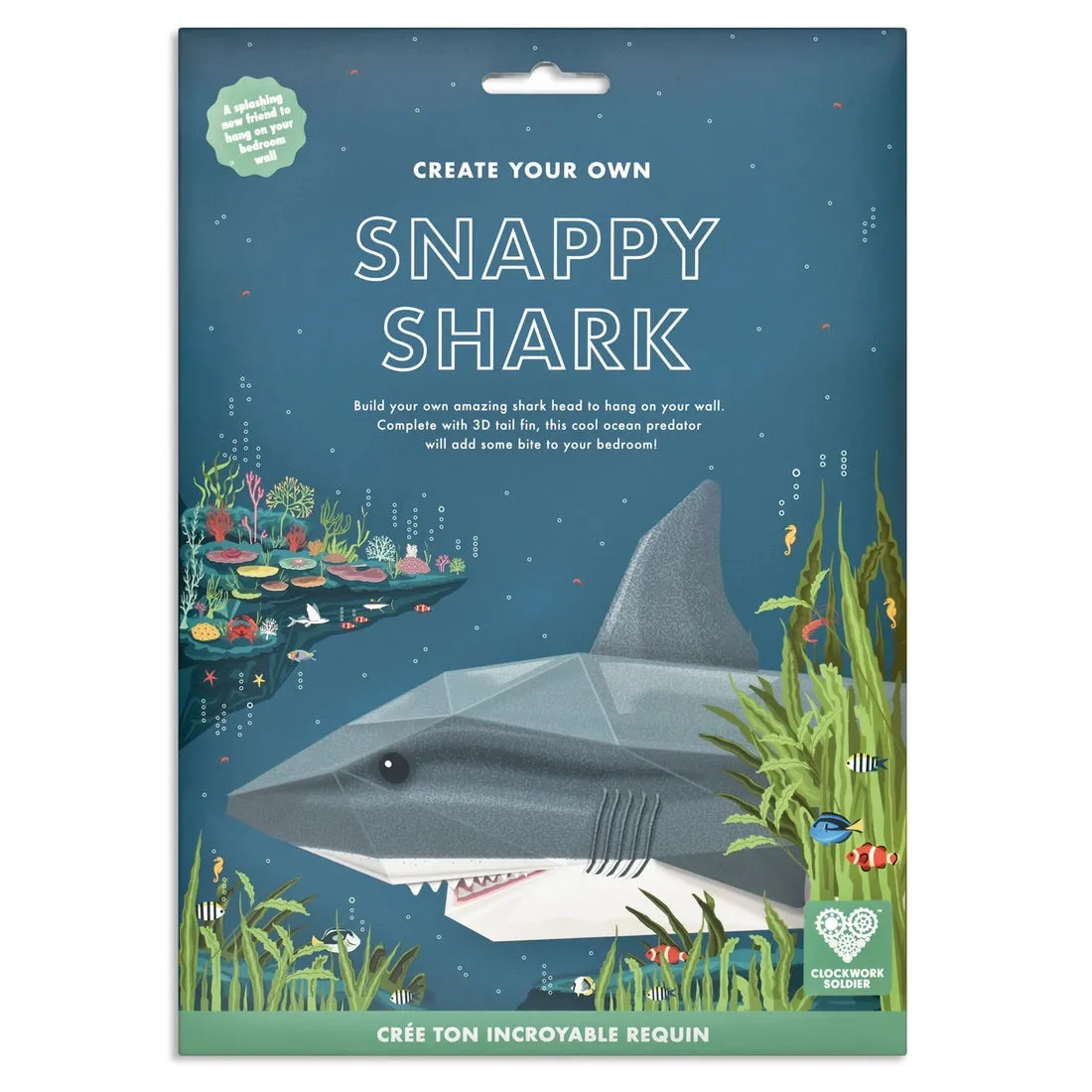 The Build A Snappy Shark Kit