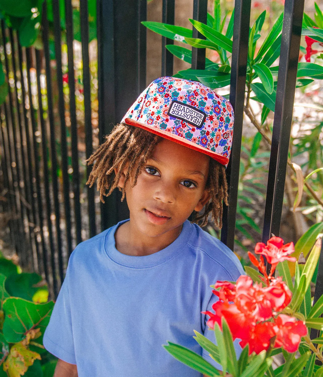 The Floral Dream Snapback - Merlot - KIDS