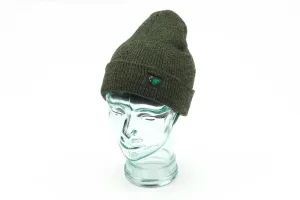 Thinking Anglers Beanie Hat Moss Green