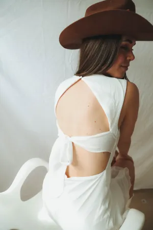 This Ain't Texas Skater Dress in White