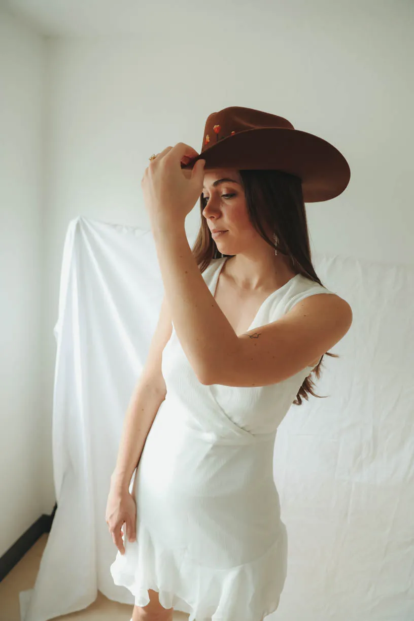 This Ain't Texas Skater Dress in White