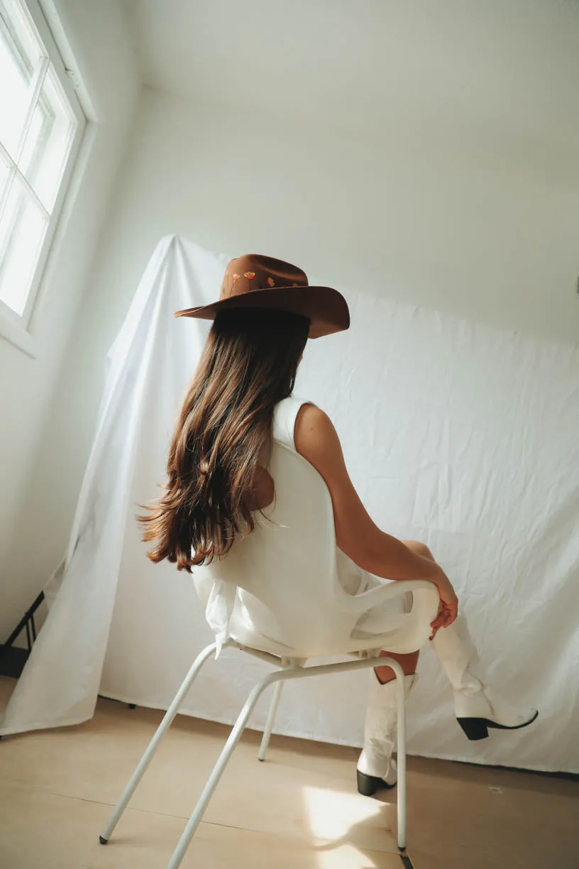 This Ain't Texas Skater Dress in White