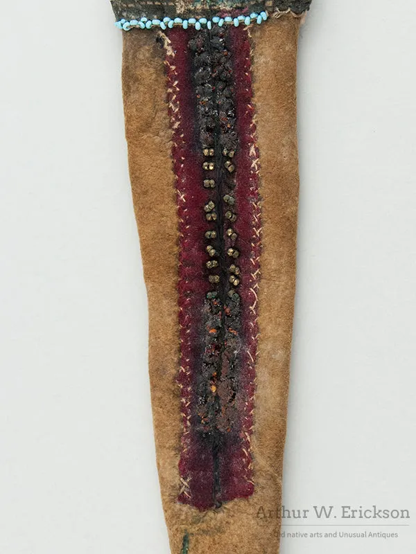 Tlingit Beaded Knife Sheath
