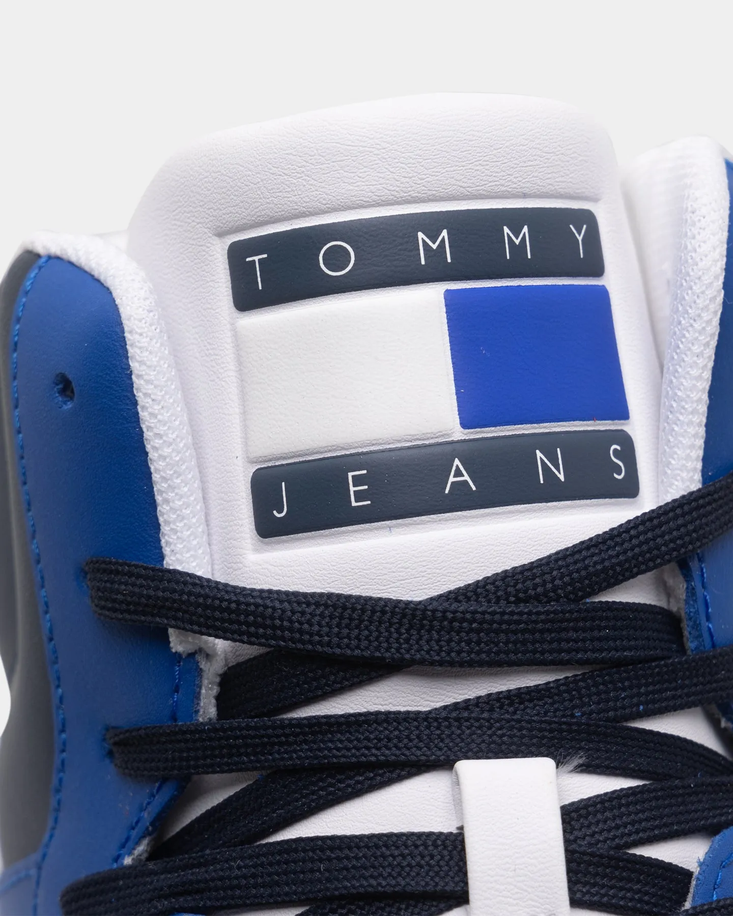 Tommy Jeans Mid Cut Basketball Trainers Ultra Blue