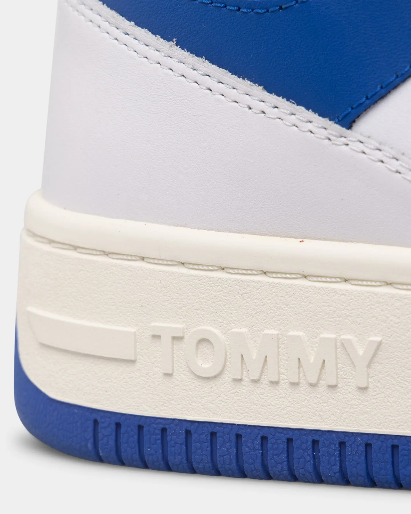 Tommy Jeans Mid Cut Basketball Trainers Ultra Blue