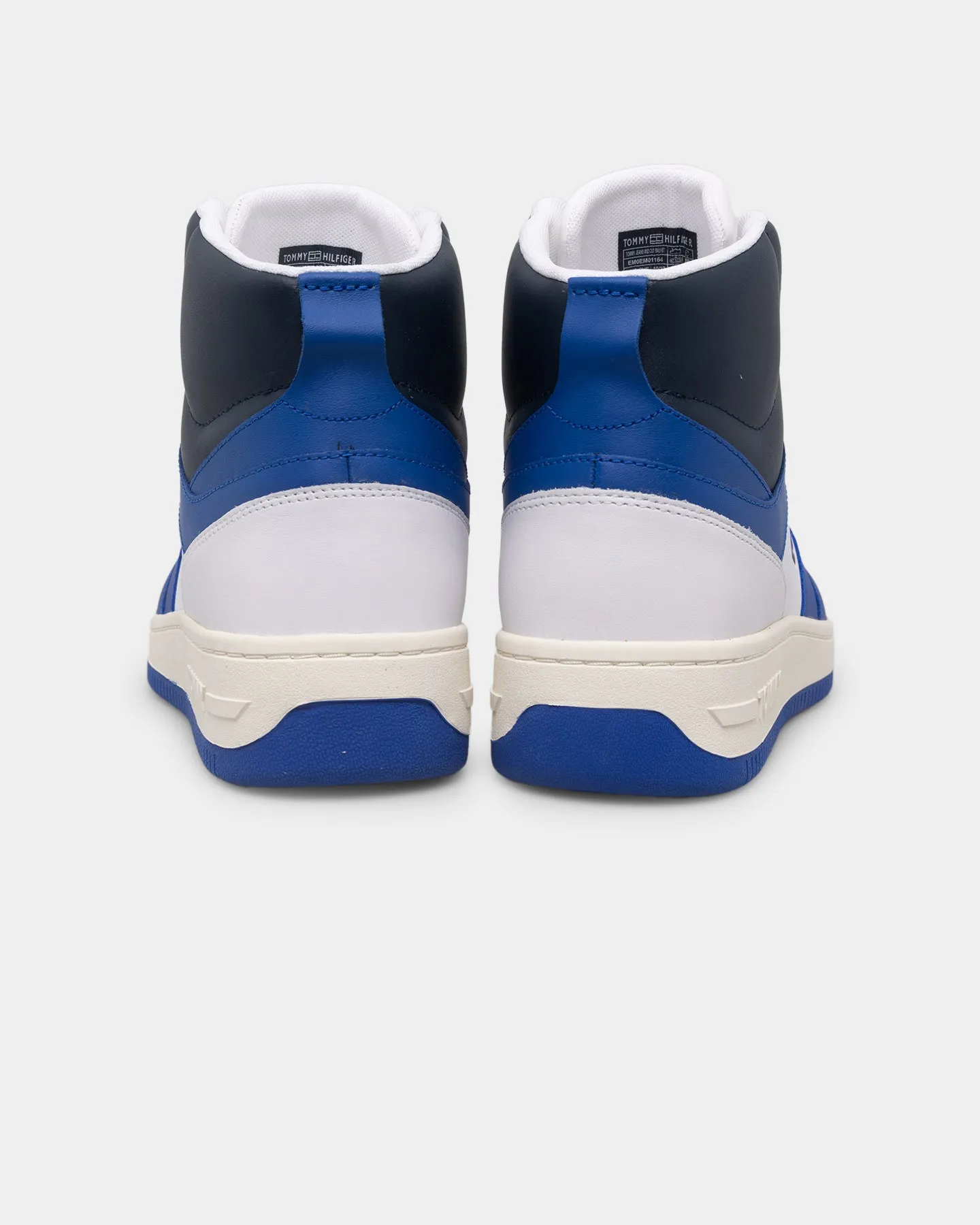 Tommy Jeans Mid Cut Basketball Trainers Ultra Blue
