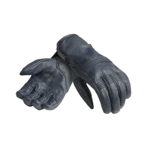 Triumph Cali Perforated Leather Gloves Blue