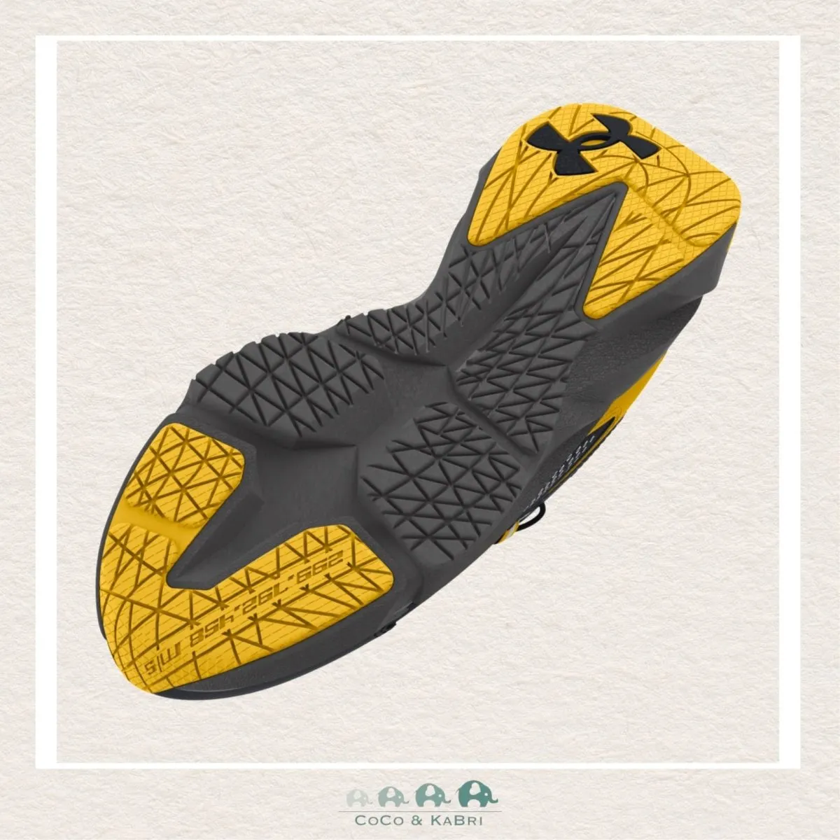 Under Armour Big Boys Scramjet 6 AL - Black/Yellow