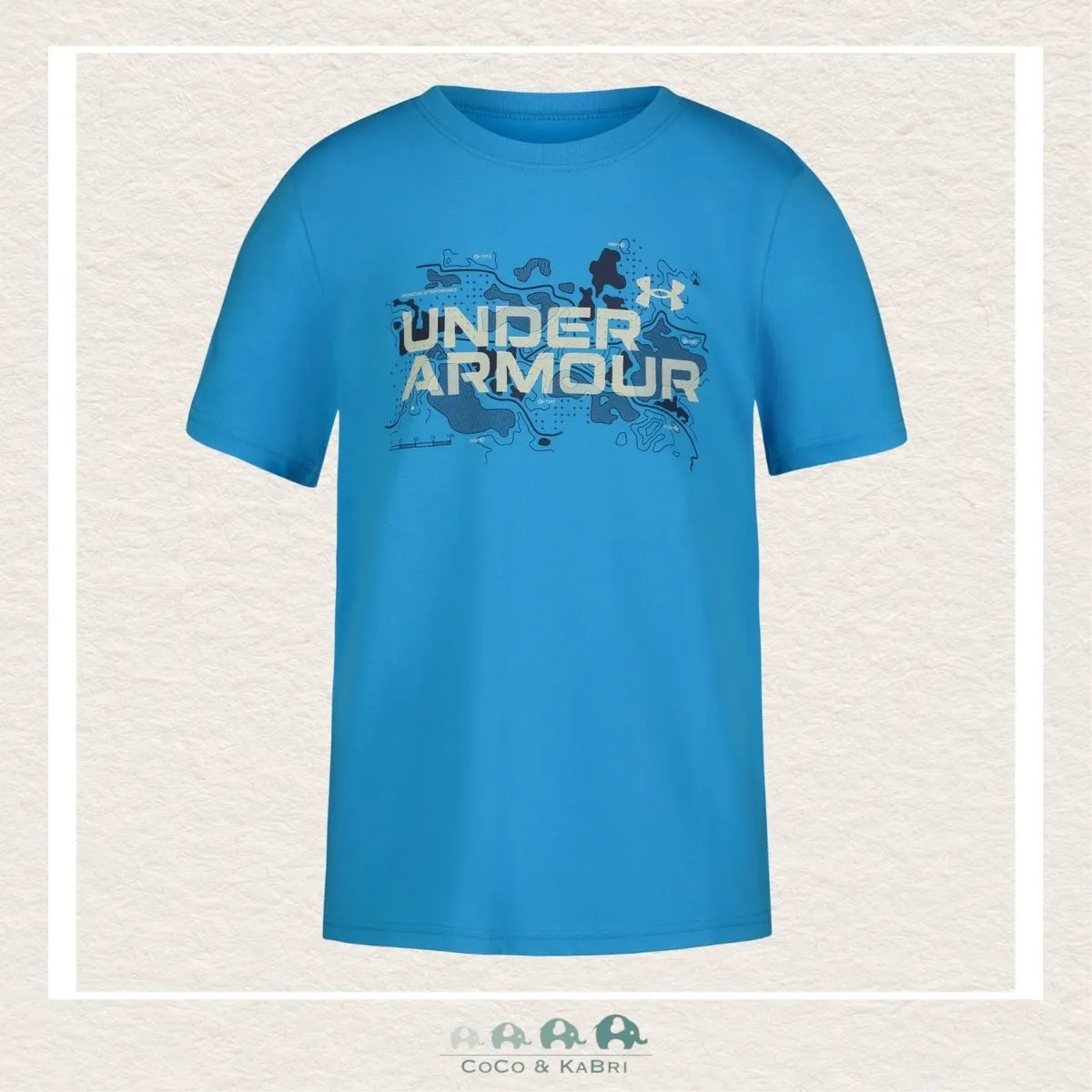 Under Armour Youth Boys Blue Tshirt