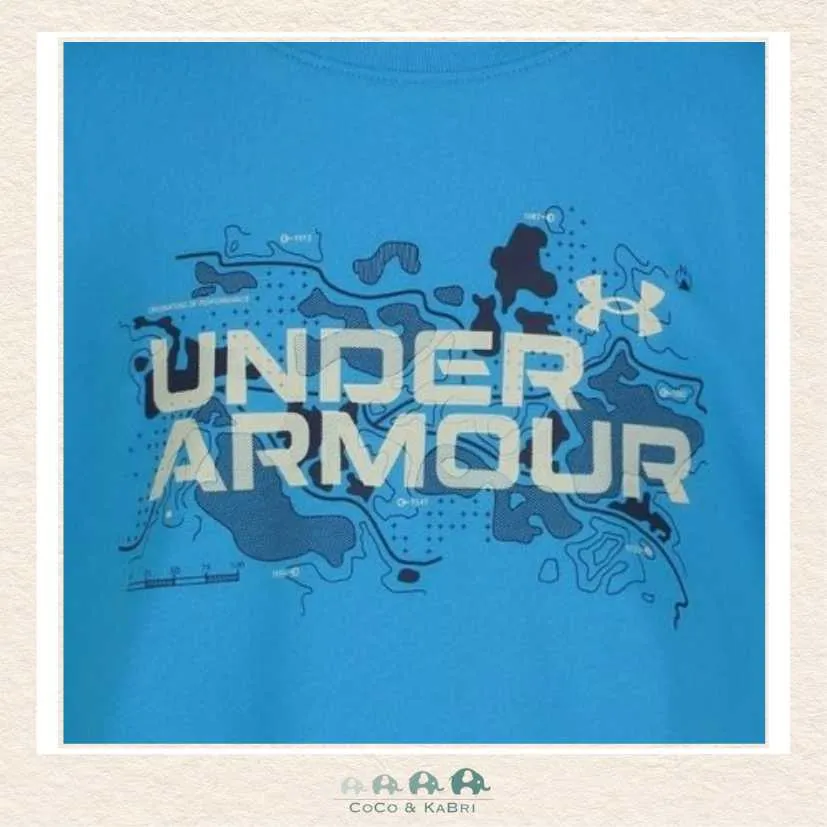 Under Armour Youth Boys Blue Tshirt