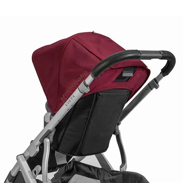 UPPAbaby Vista Leather Handle Bar Cover - Black