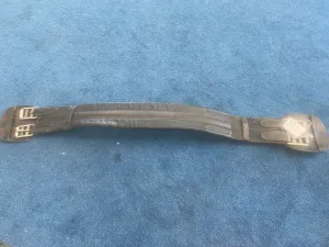 Used 32" black leather dressage girth FREE POSTAGE❤️