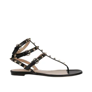 VALENTINO GARAVANI Elegant Rockstud Flip-Flop Sandals for Women