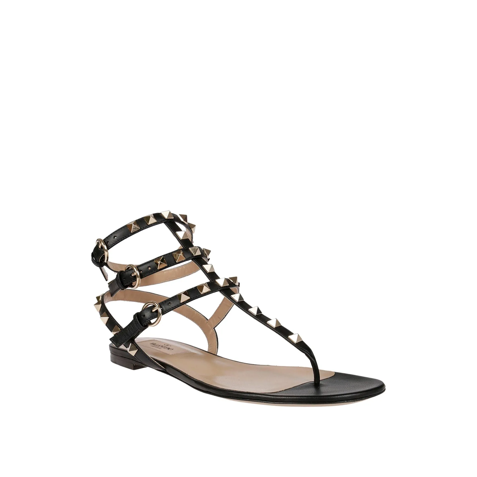VALENTINO GARAVANI Elegant Rockstud Flip-Flop Sandals for Women