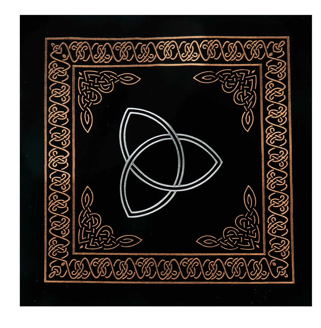 Velvet Divination Cloth-Triquetra