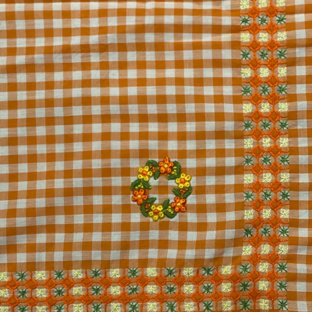 Vintage 1960’s handmade table cloth