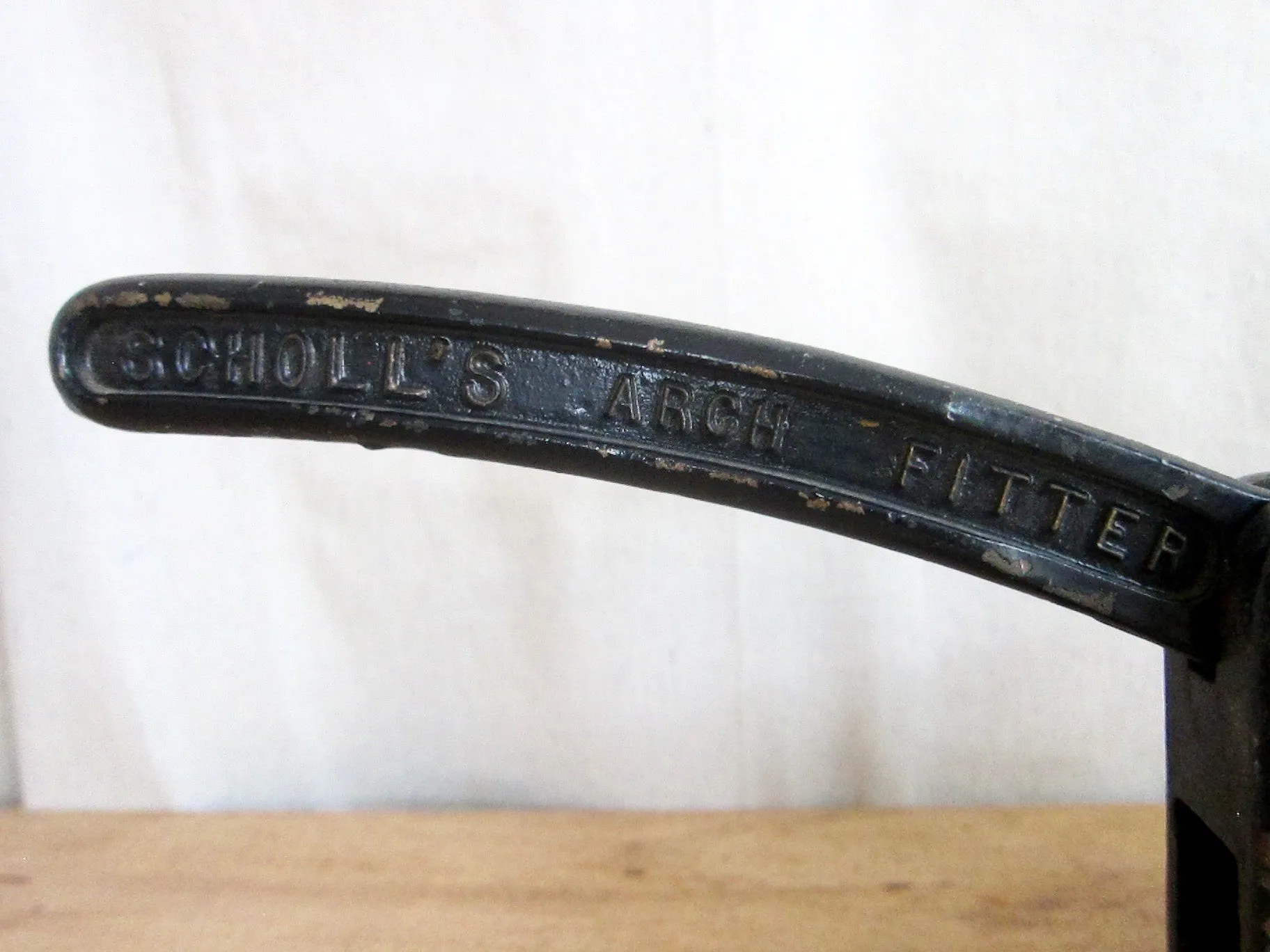 Vintage Dr Scholls Arch Fitter Shoe Making Machine