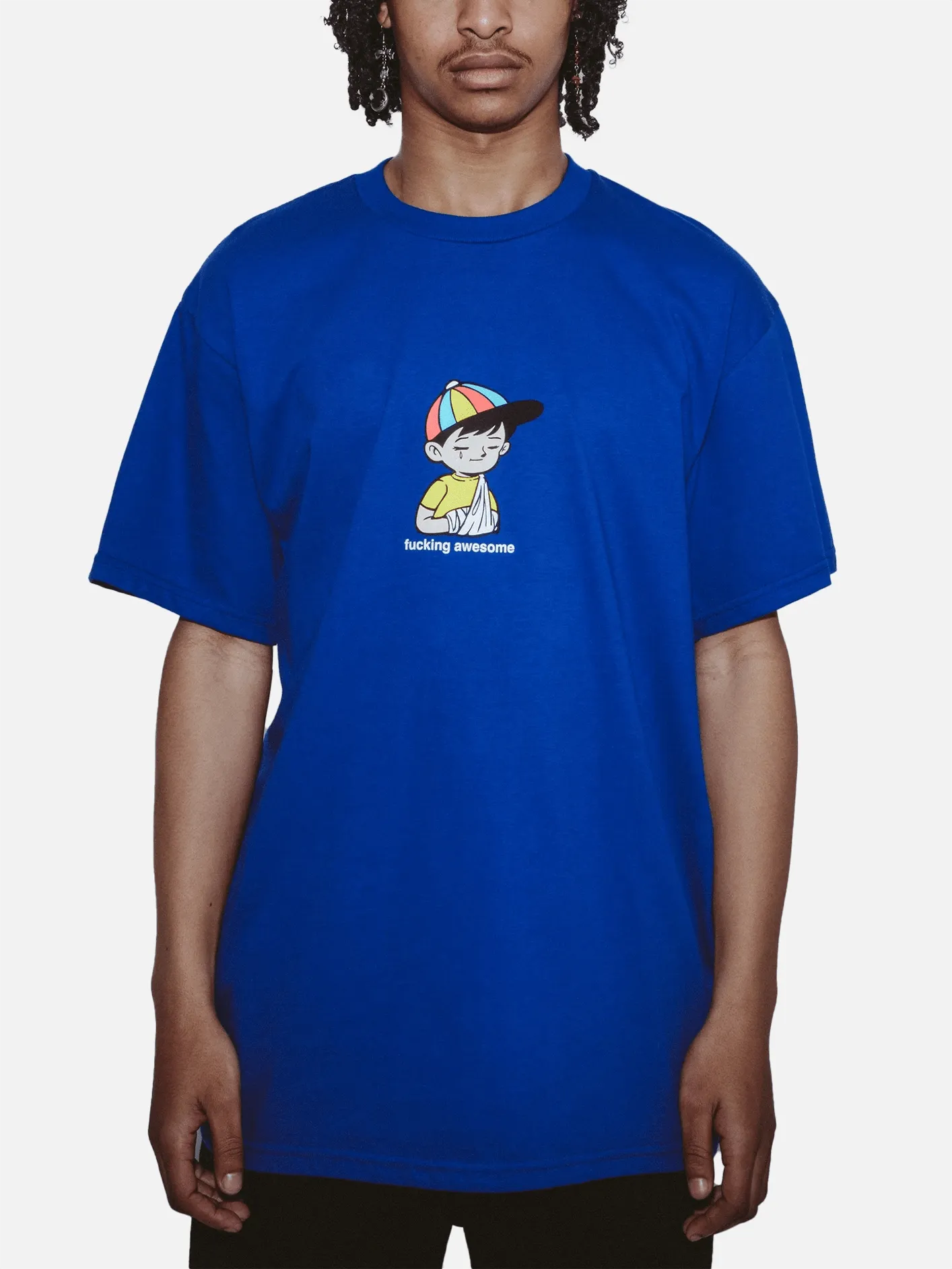 Wanto Kid Tee - Royal