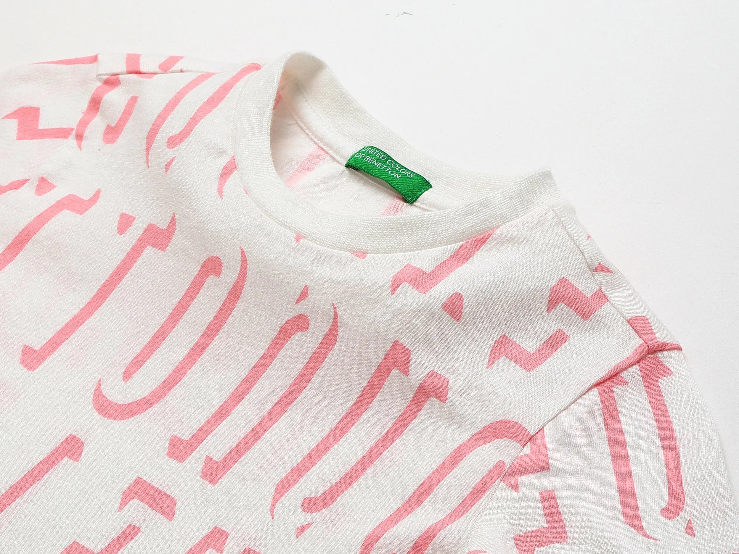 White Printed T-Shirt