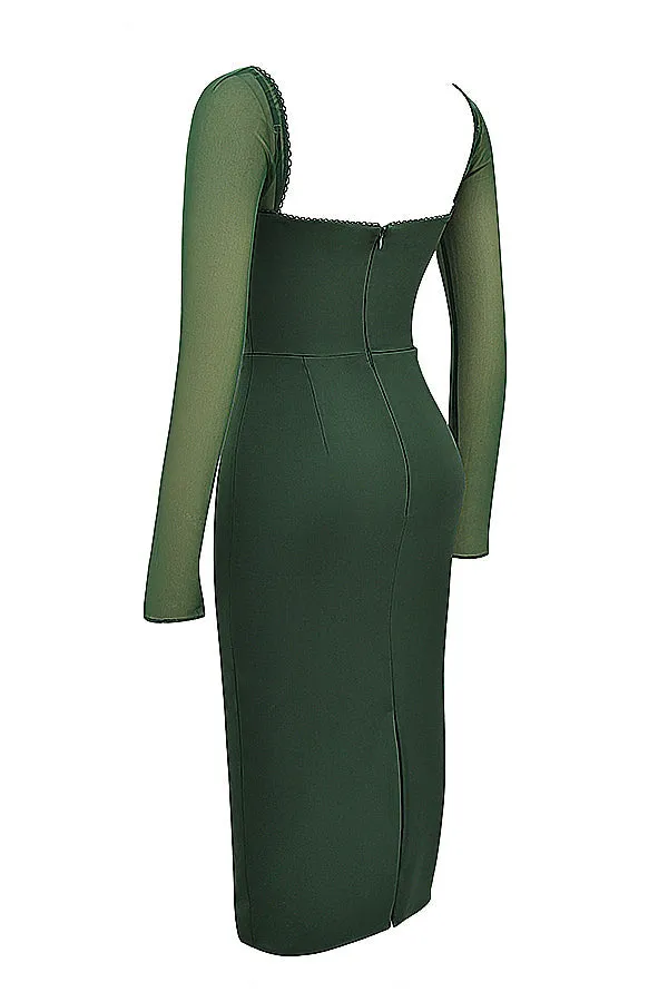 Winry | Backless Midi Dress