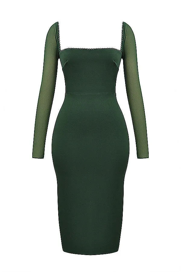 Winry | Backless Midi Dress