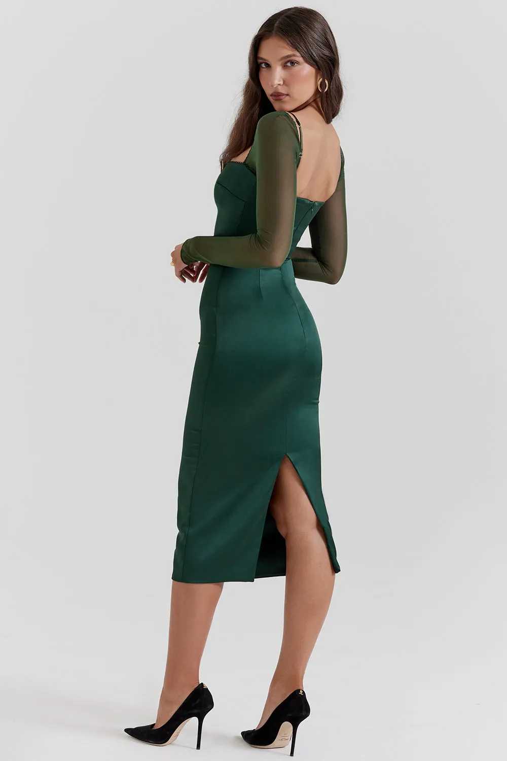 Winry | Backless Midi Dress