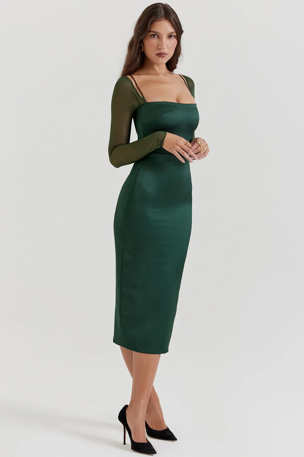 Winry | Backless Midi Dress