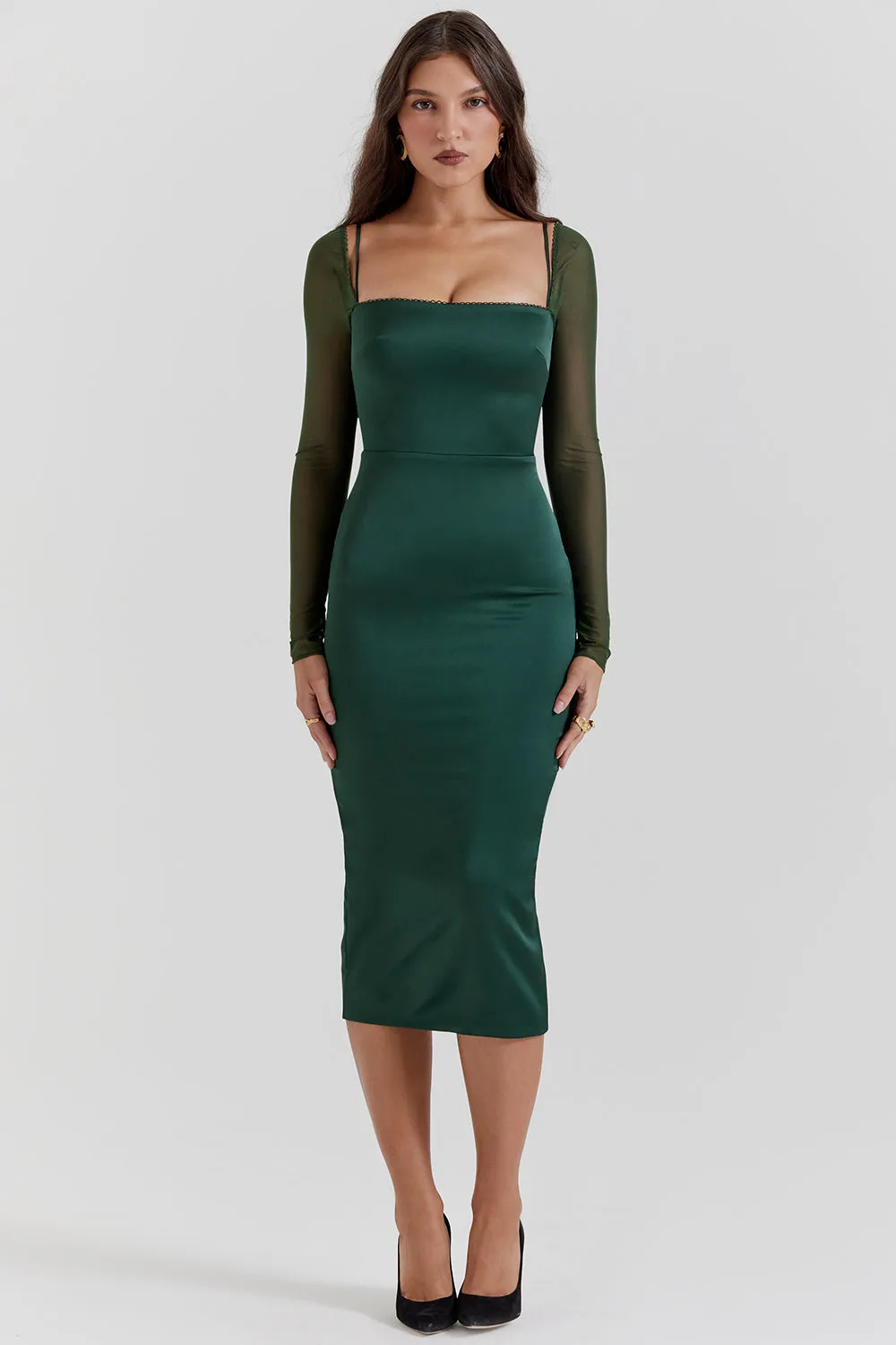 Winry | Backless Midi Dress
