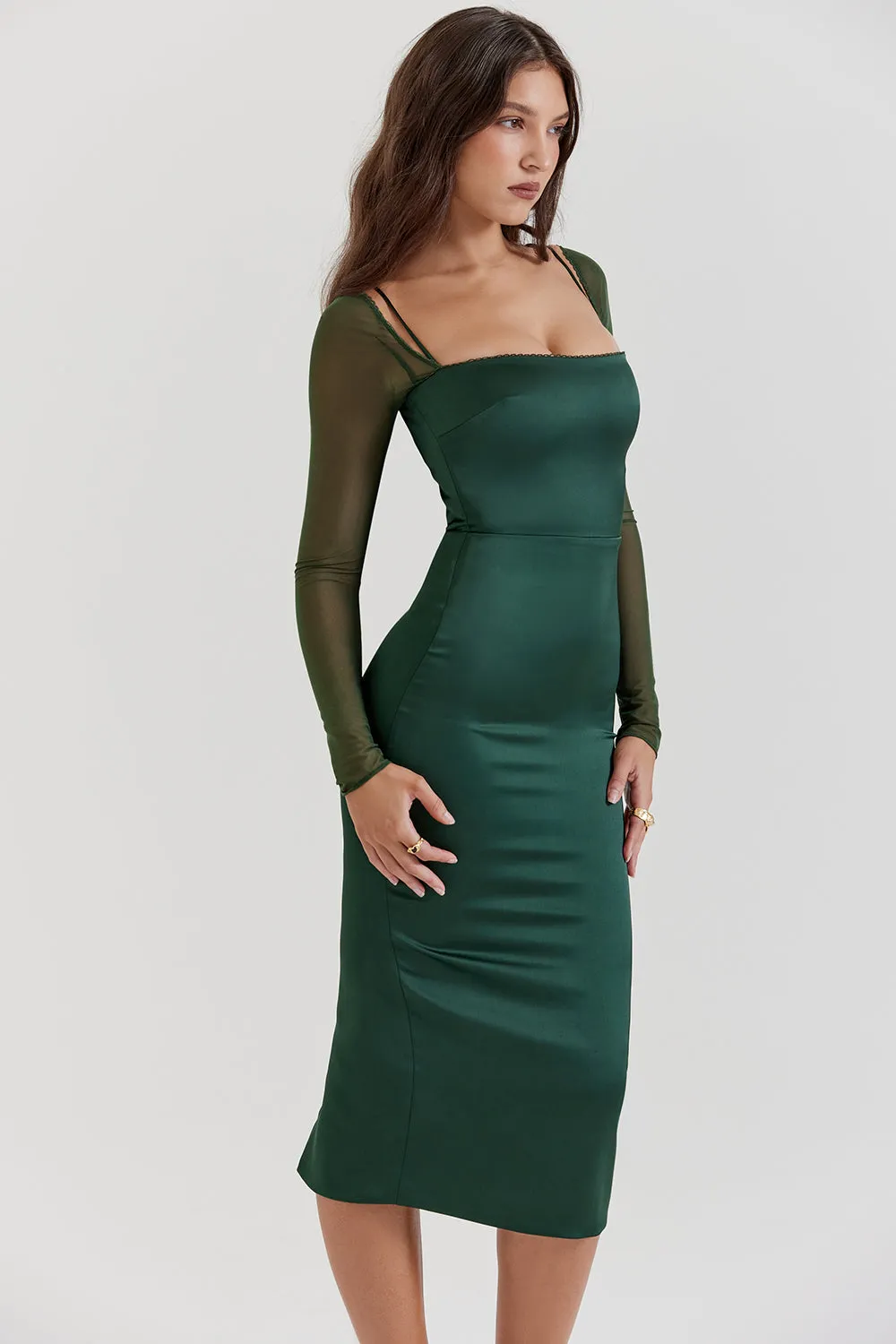 Winry | Backless Midi Dress